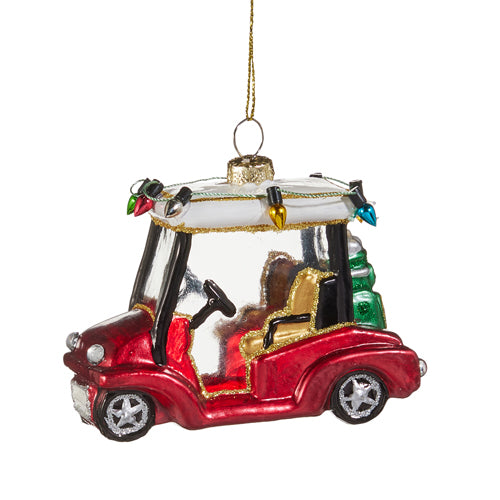 4" Golf Cart Ornament