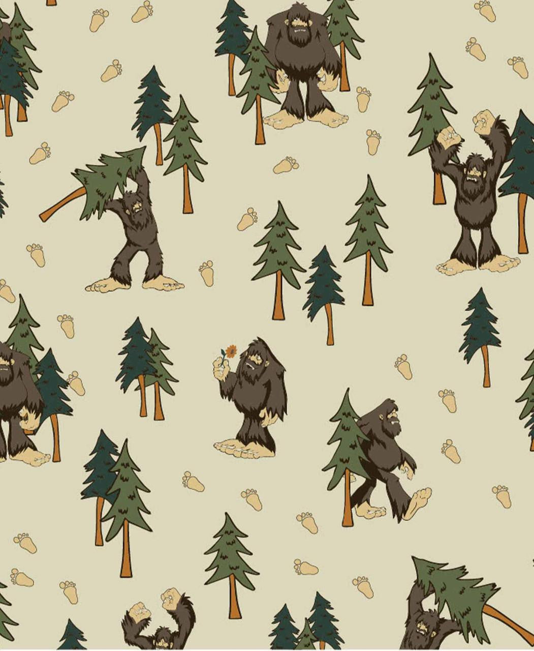 Lil' Squatch Long Sleeve Kids PJ Set