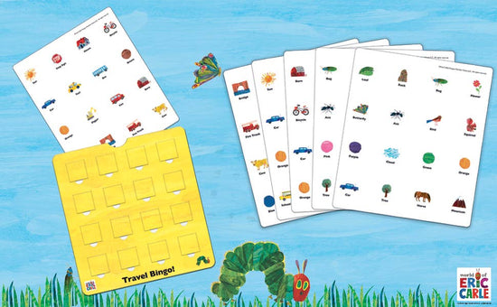 Very Hungry Caterpillar Travel Bingo Game