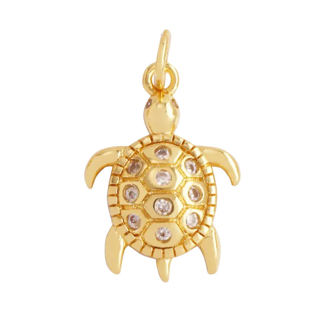 Small Sea Turtle Charm For Charm Bar & Charm Necklaces