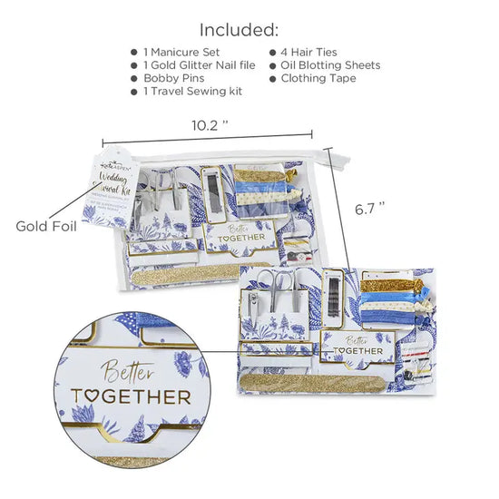 Wedding Survival Kit Blue Willow