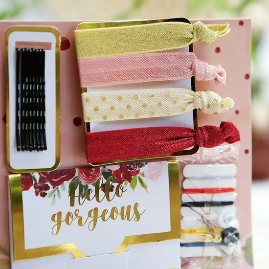 Load image into Gallery viewer, Burgandy &amp;amp; Blush Floral Wedding Survival Kit
