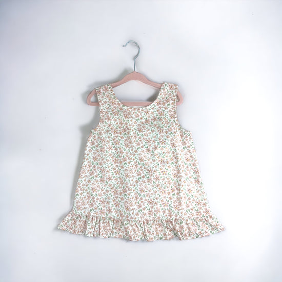 Soft Blush Floral Crepe Tank