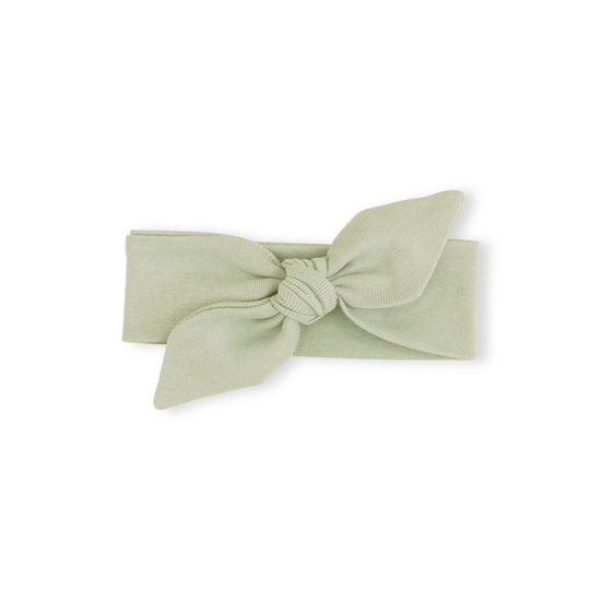 Baby Girl's Sage Green Cotton Headband