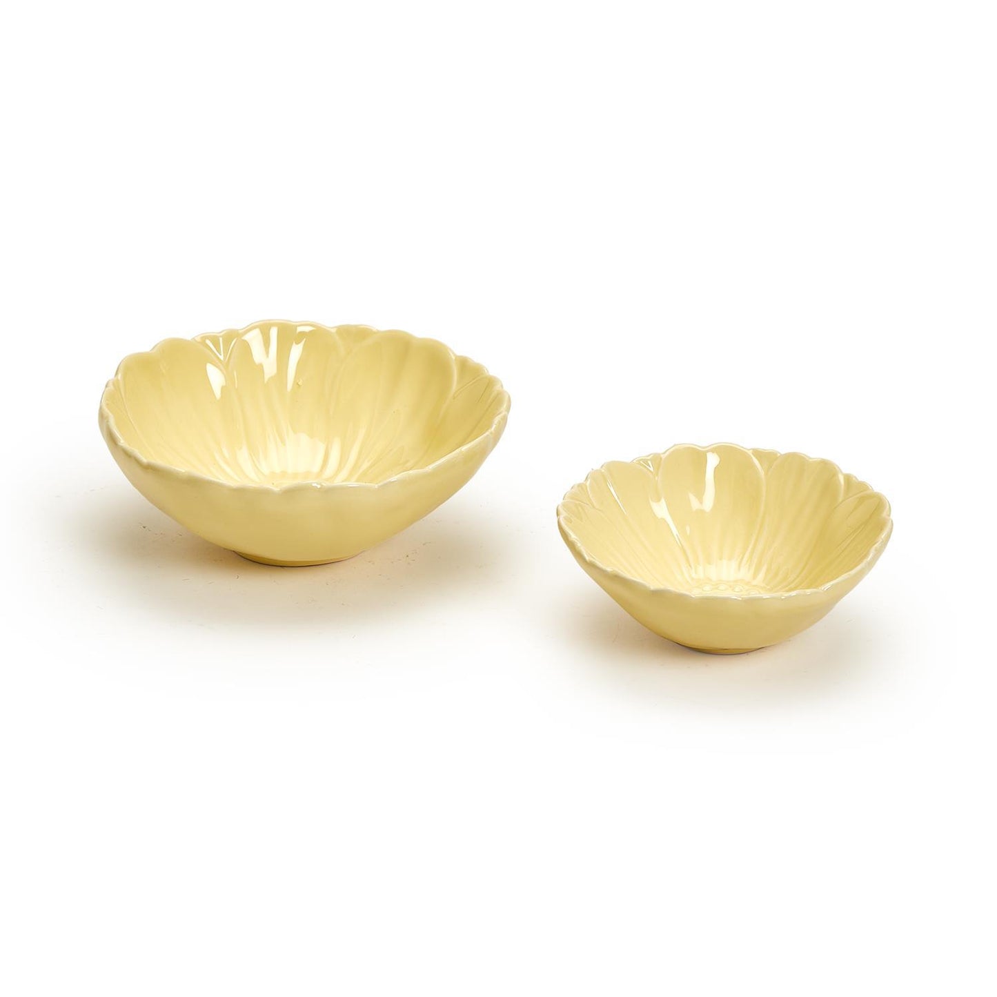 Small Spring Flower Tidbit Bowls