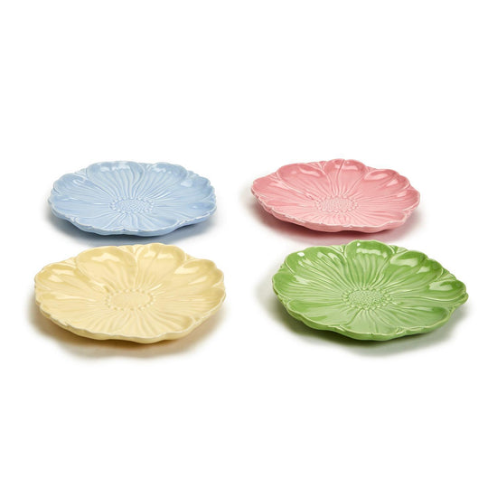 Load image into Gallery viewer, Spring Flower Ceramic Accent Plates
