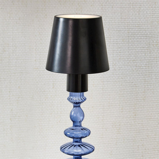 Load image into Gallery viewer, LED Touchable Black Lampshade with Bottle Stopper
