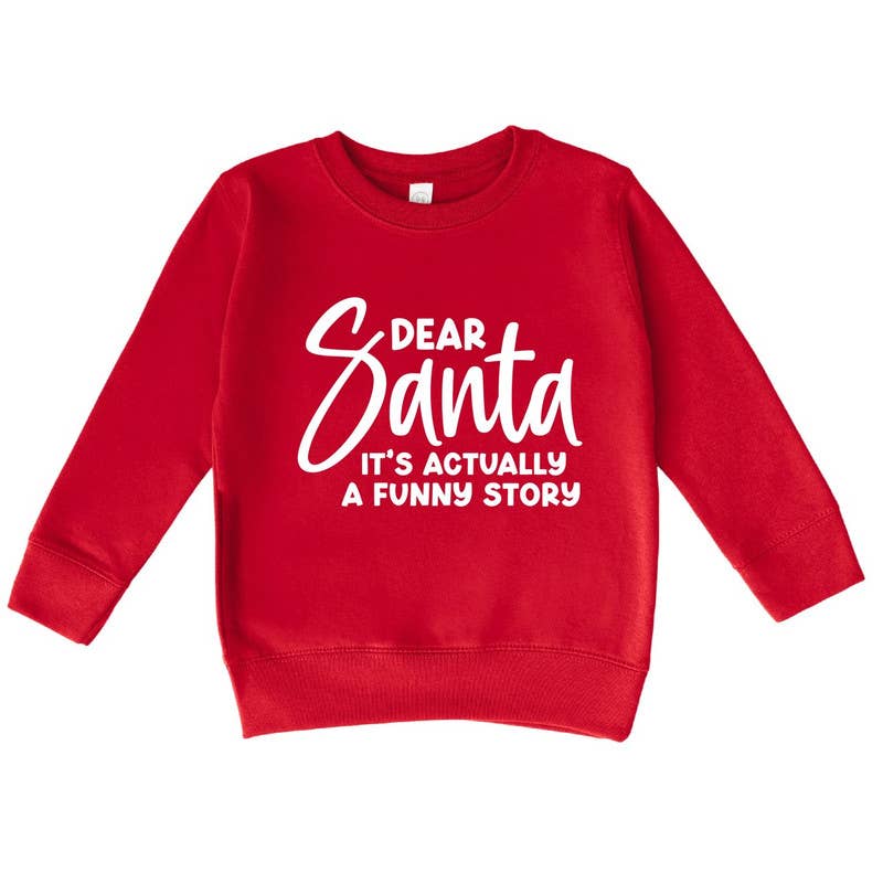 Santa Funny Story Sweatshirt