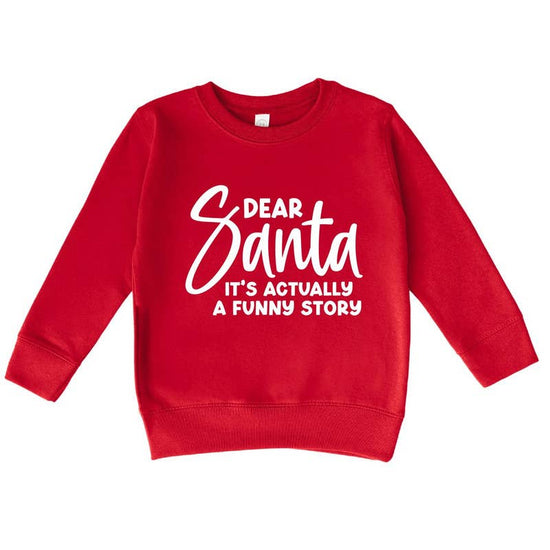 Santa Funny Story Sweatshirt