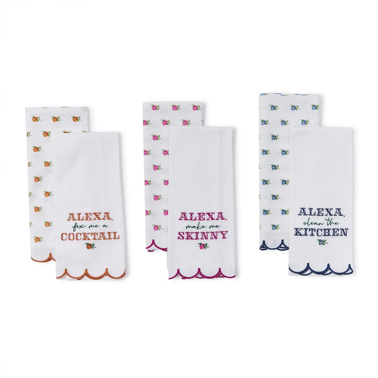 Alexa Saying Kitchen Dishtowels