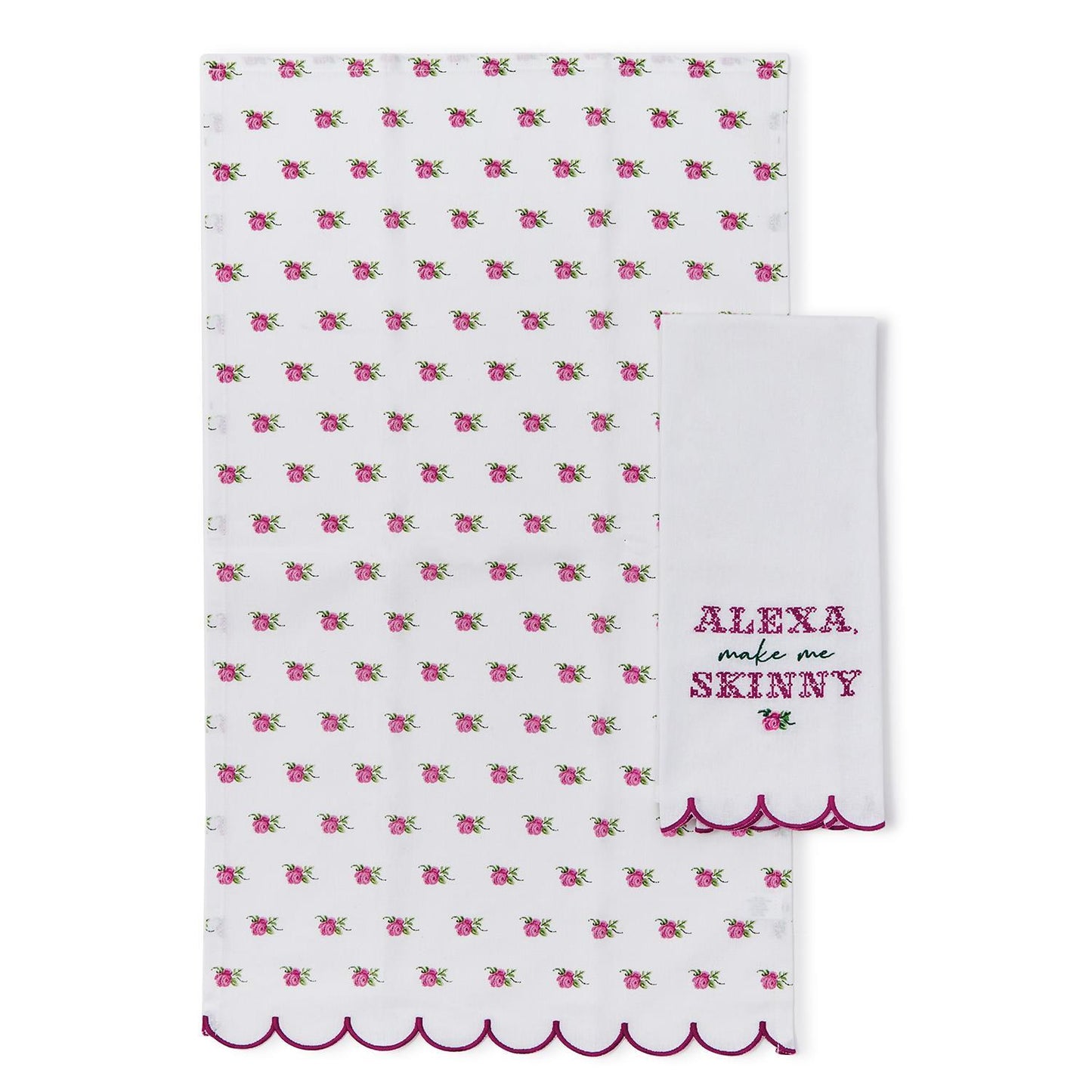 Alexa Saying Kitchen Dishtowels
