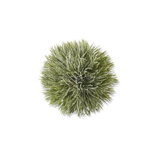 5.25 Inch Glittered Snowy Pine Ball