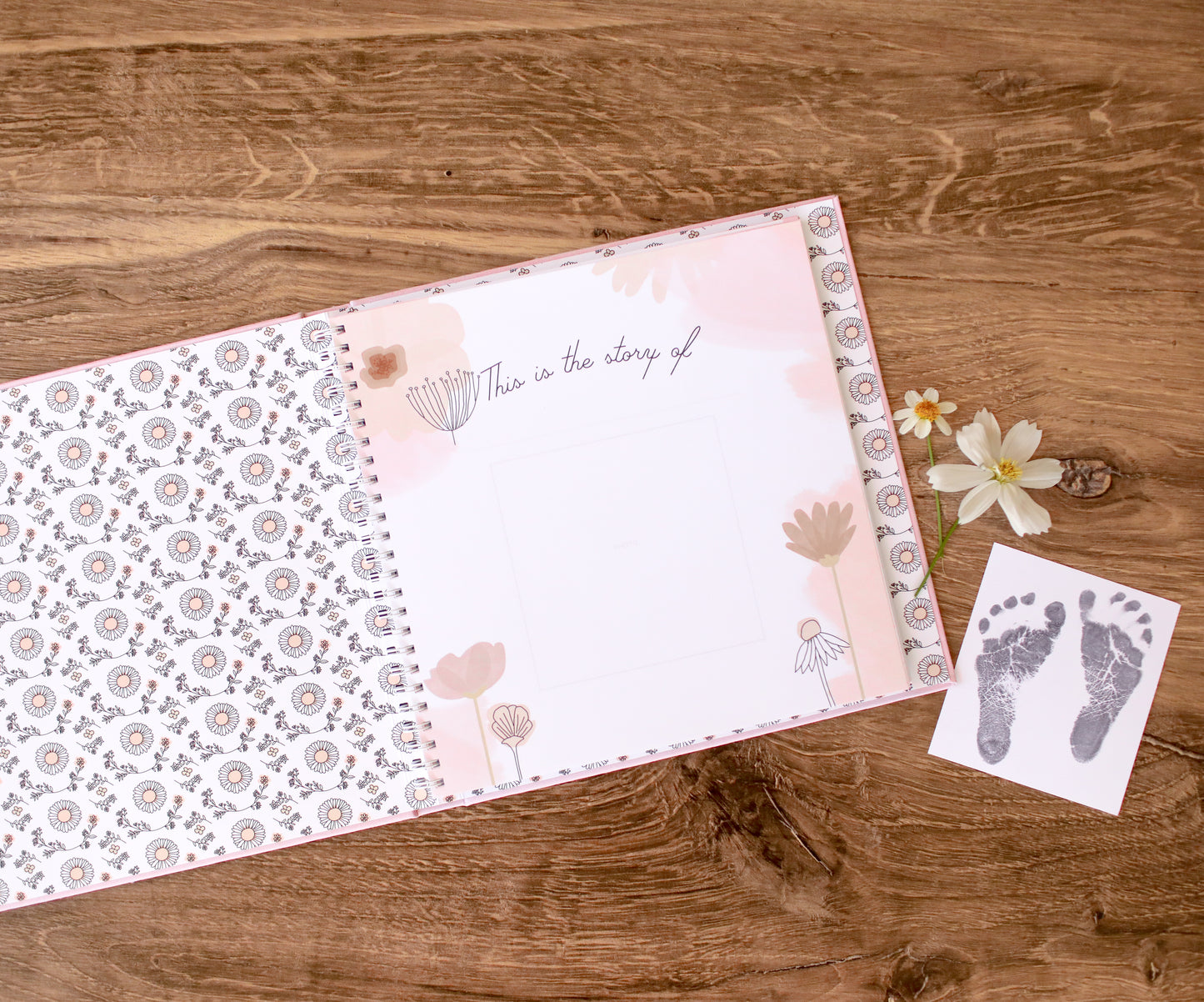 Blush Luxury Baby Book