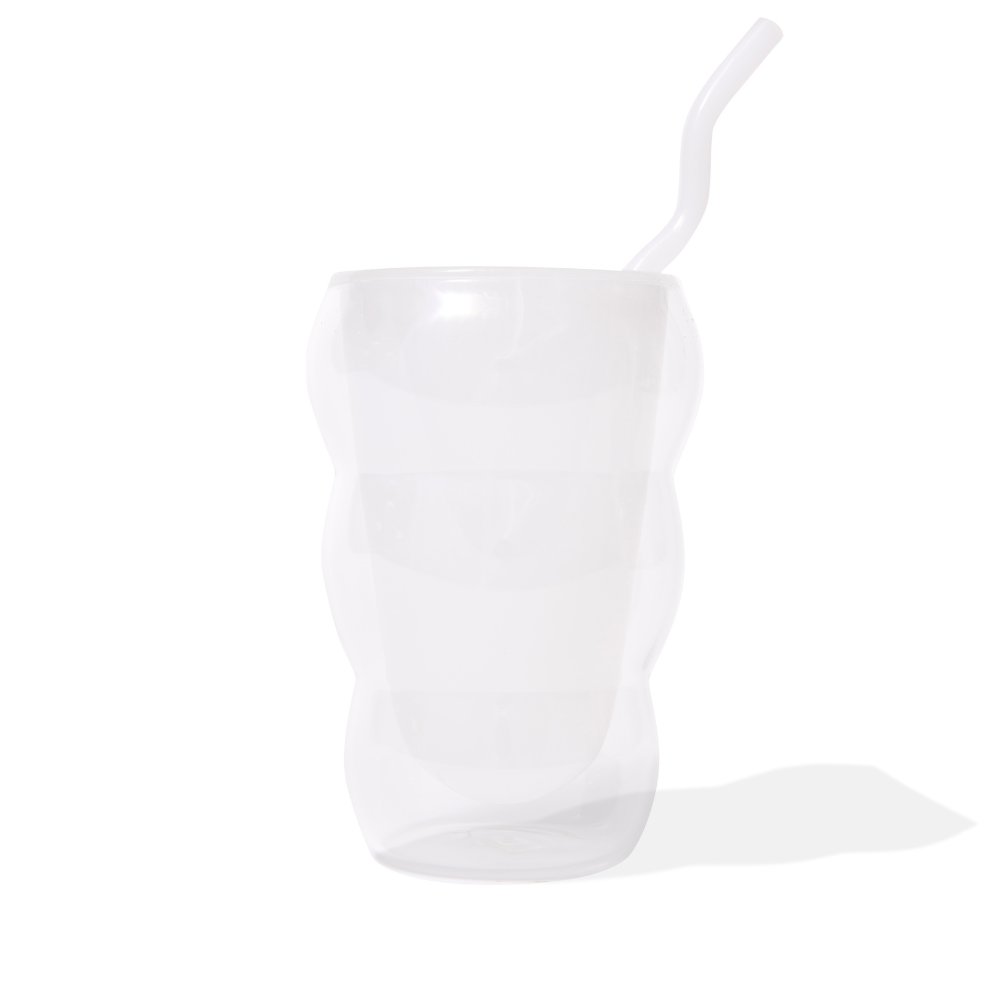 Glass Cloud Cup: Pink