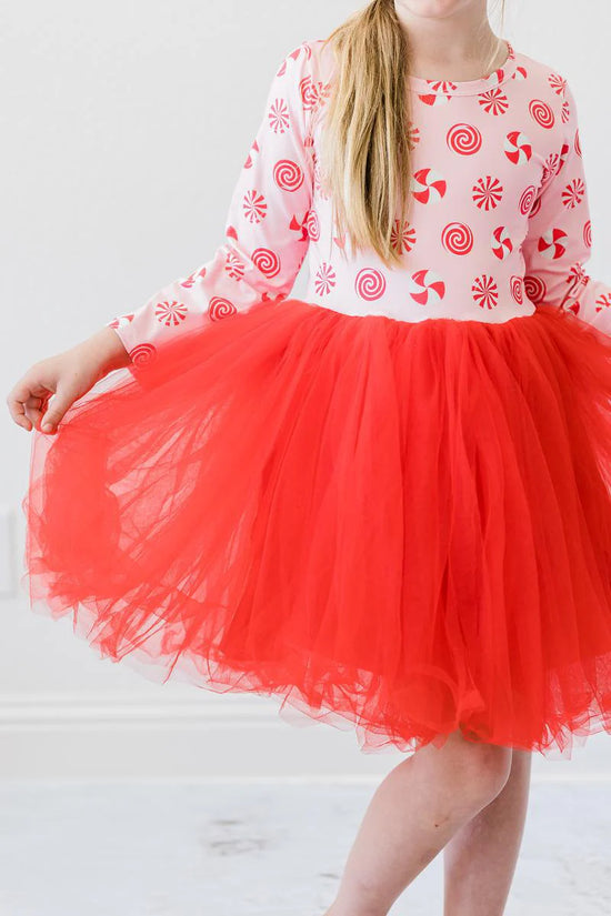 Load image into Gallery viewer, Pink Peppermint Tutu Dress
