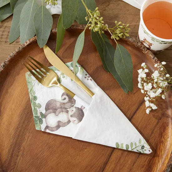 Woodland Baby 2 Ply Paper Napkins (set of 15)