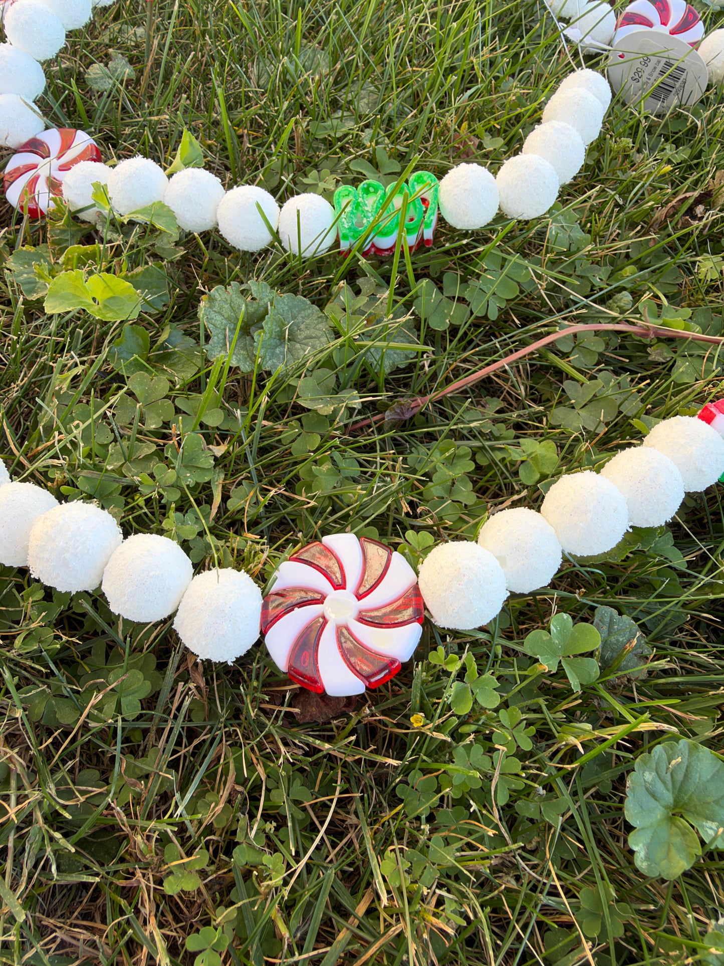 Candy & Snow ball Garland 72''