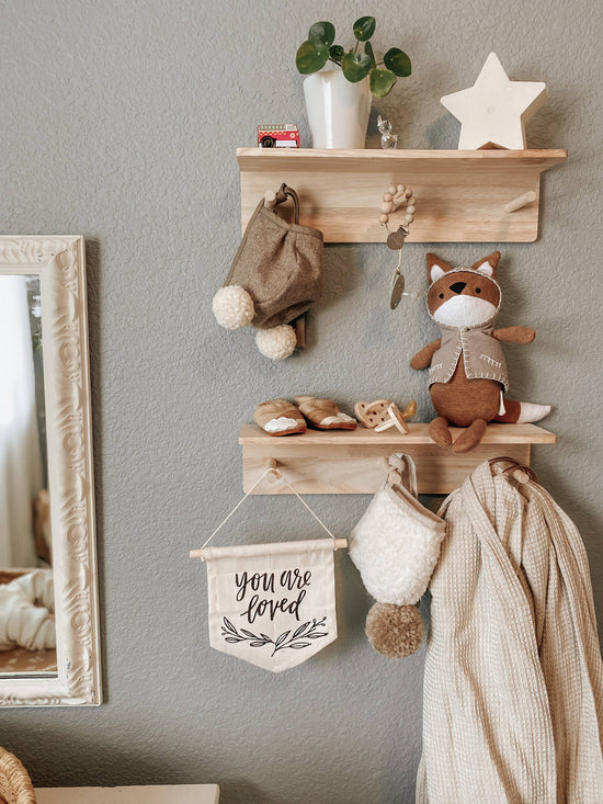 Load image into Gallery viewer, Pacifier Clip (Taupe Wood)
