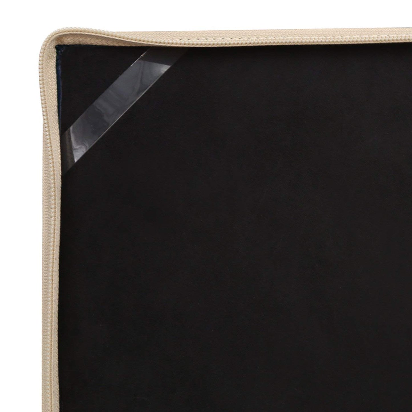 MOSISO Laptop Sleeve Case Bag, PU Leather Zippered Protective Case Cover