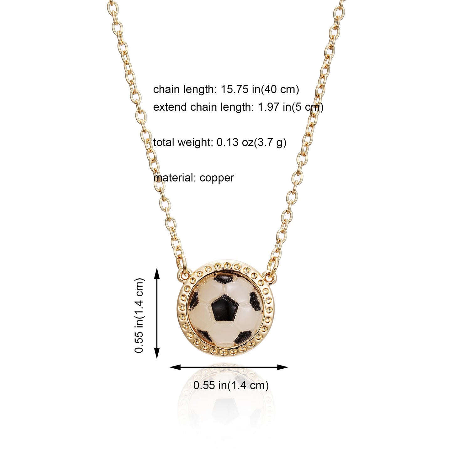 Football Soccer Baseball Basketball Tennis Racket Necklace for Women Sports Game Day Necklace Sports Fan Necklaces Accessories