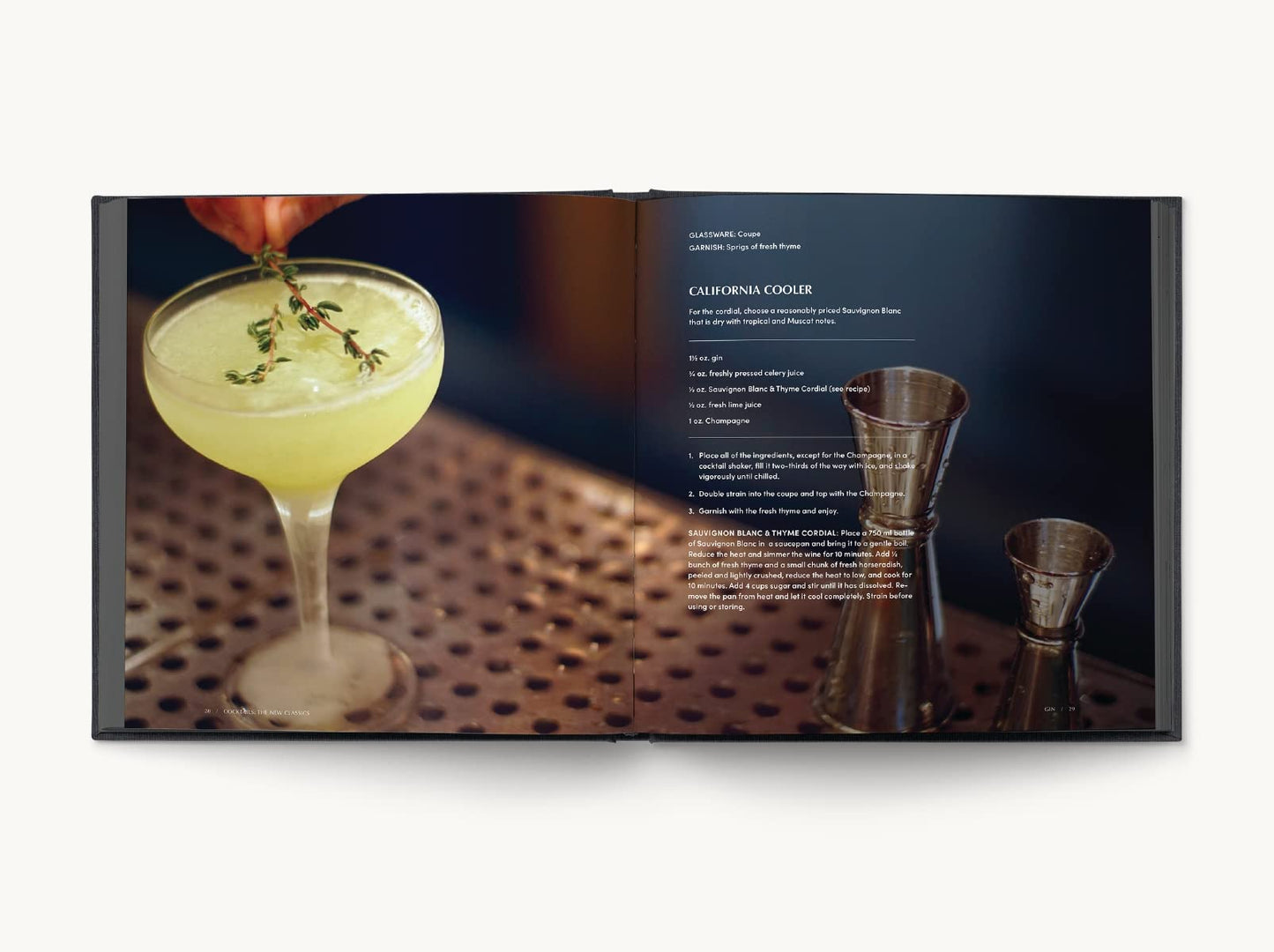 COCKTAILS: The New Classics Hardcover Book