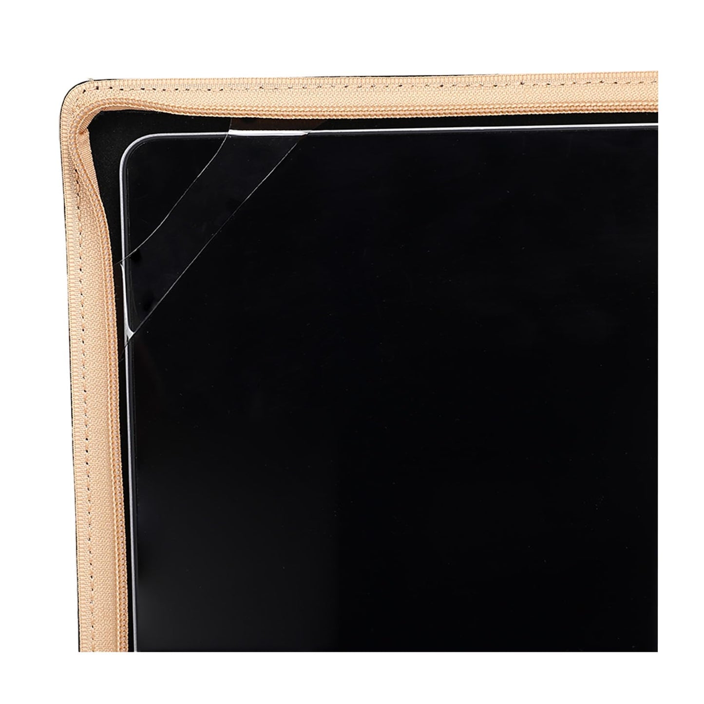 MOSISO Laptop Sleeve Case Bag, PU Leather Zippered Protective Case Cover