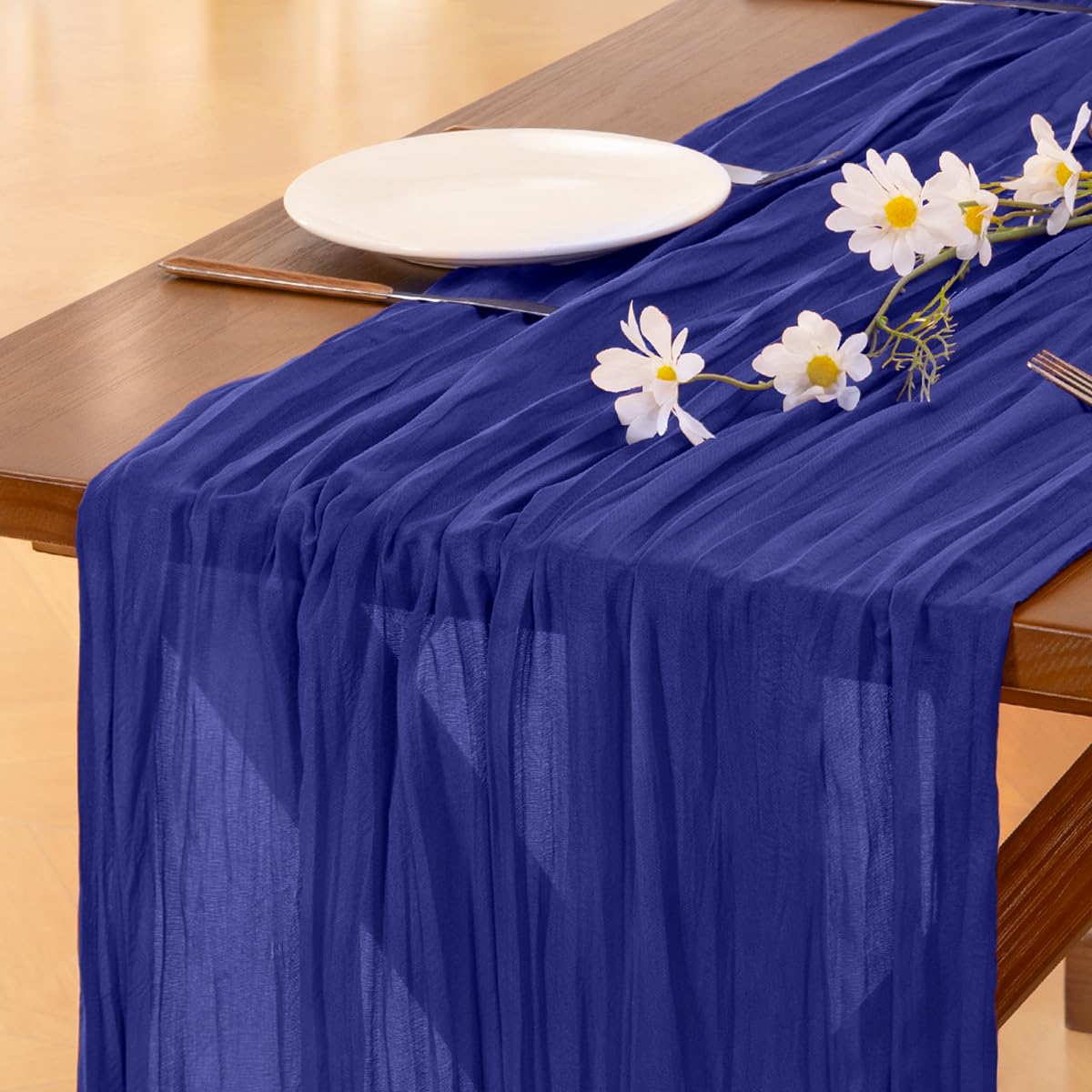 Sage Green Cheesecloth Table Runner Fall Wedding Birthday Party Home Decor