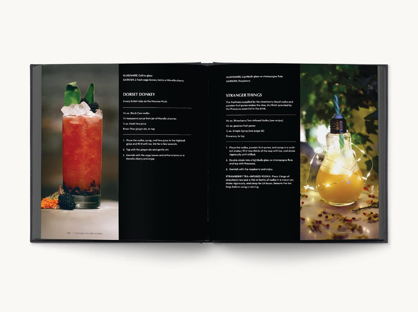 COCKTAILS: The New Classics Hardcover Book