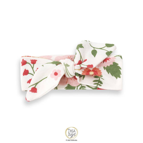 Fresh Flowers Headband: Pink/Yellow/Green / One Size