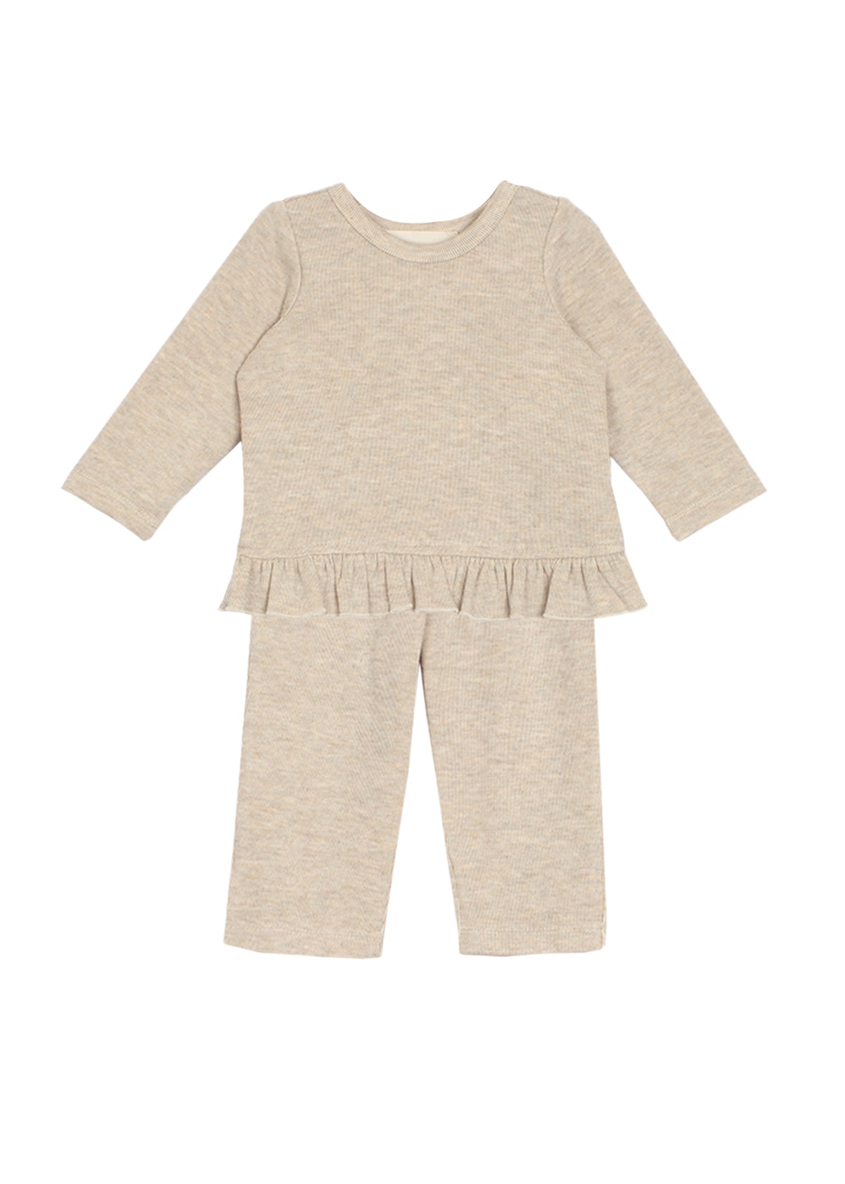 Oatmeal Butter Soft Sweater Knit Set