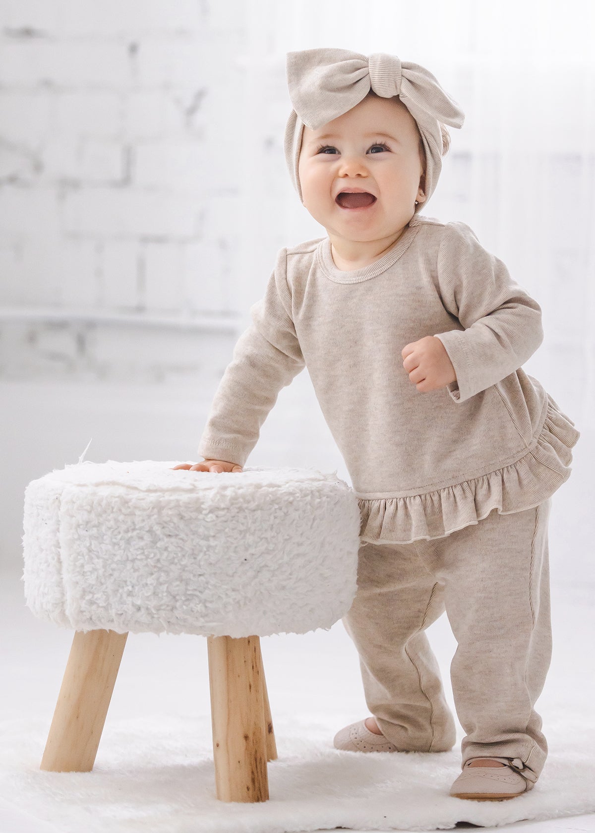 Oatmeal Butter Soft Sweater Knit Set