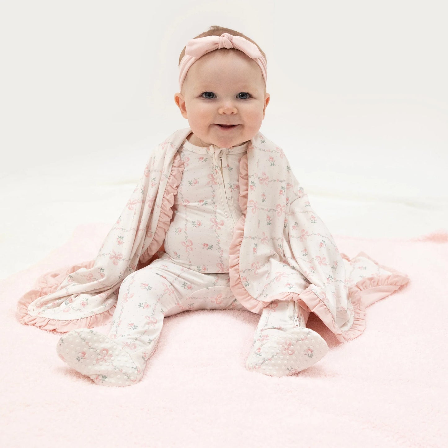 Dainty Buds & Bows- Convertible Romper