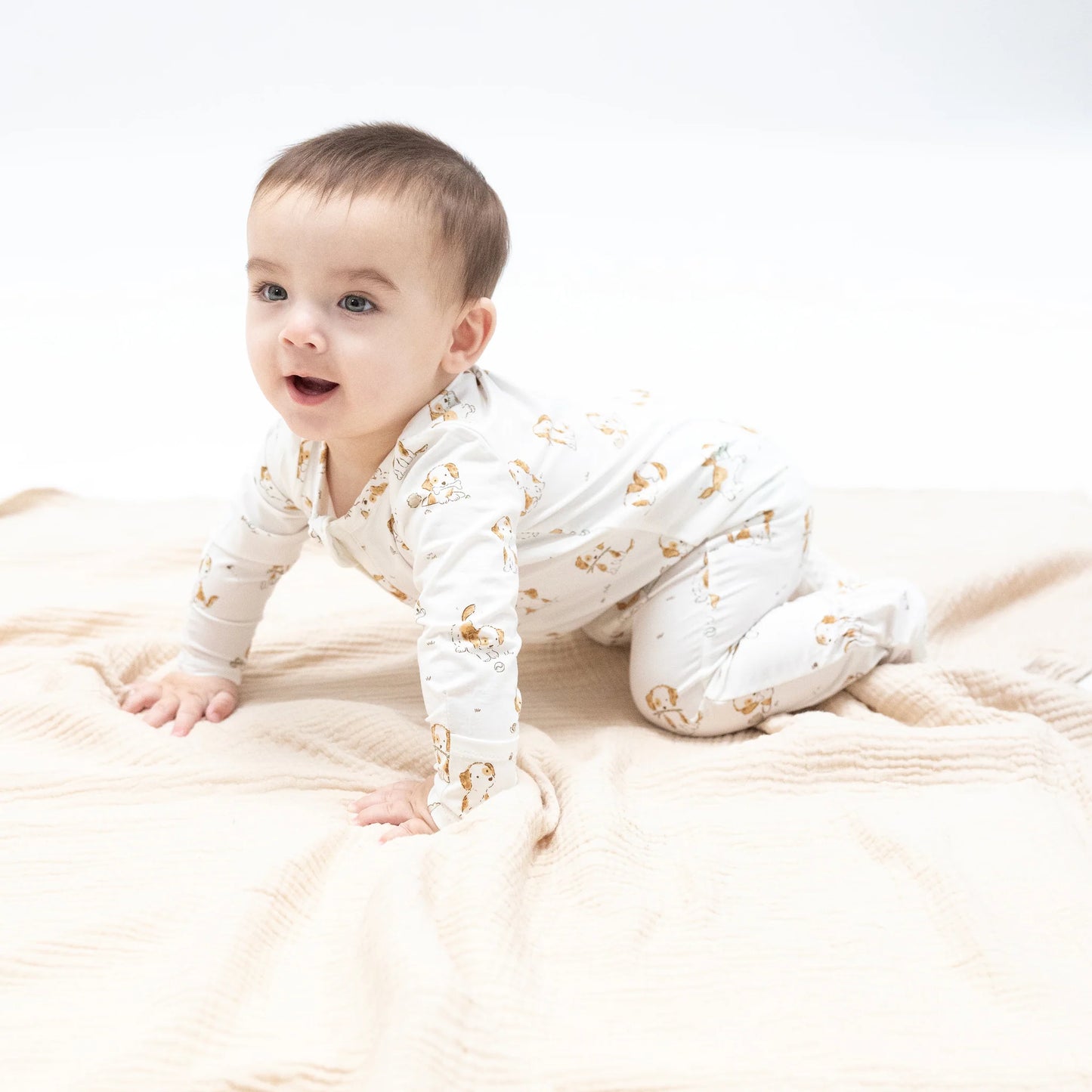 Explorer Puppy- 2 Way Zipper Footie