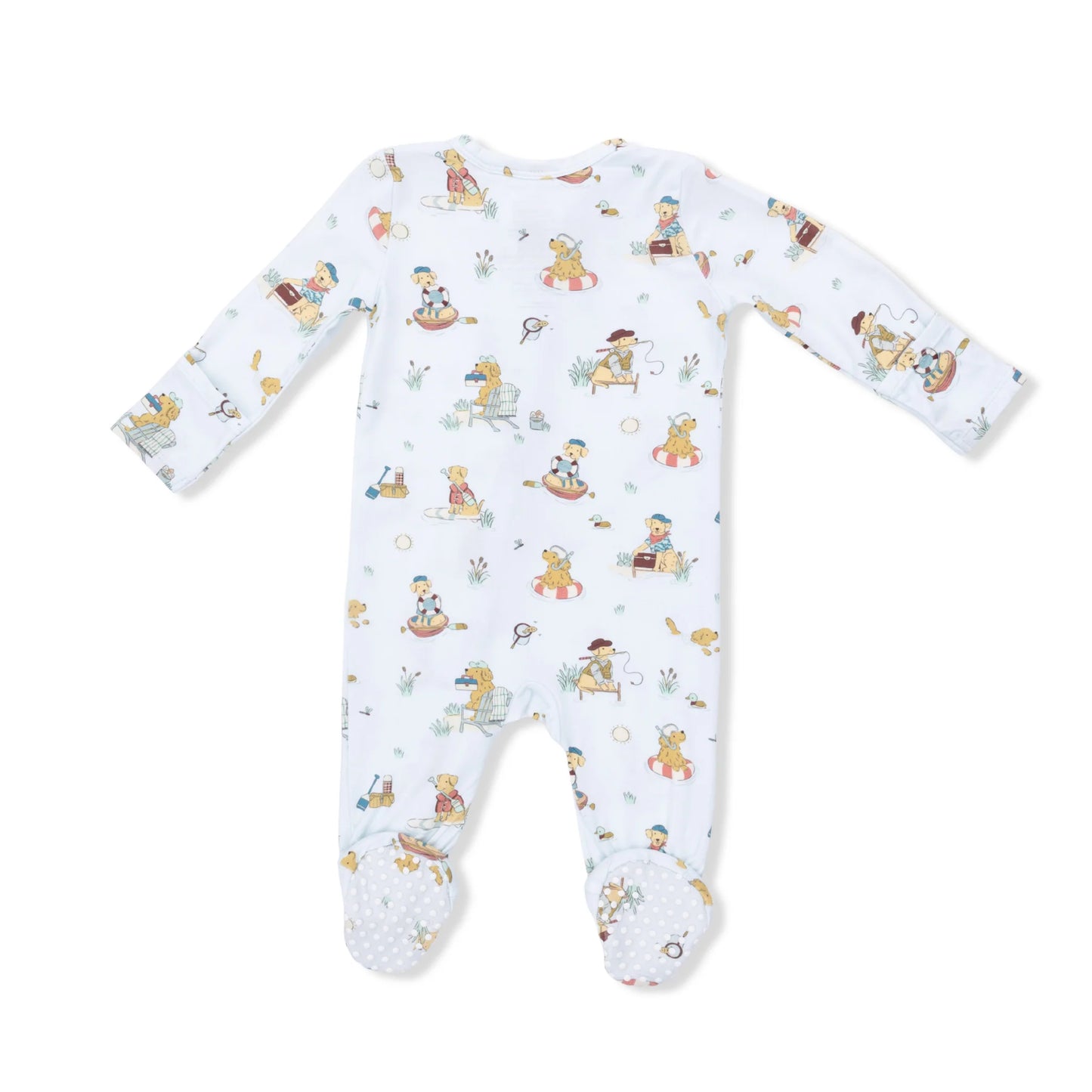 Lake Buddy Dogs- 2 Way Zipper Footie