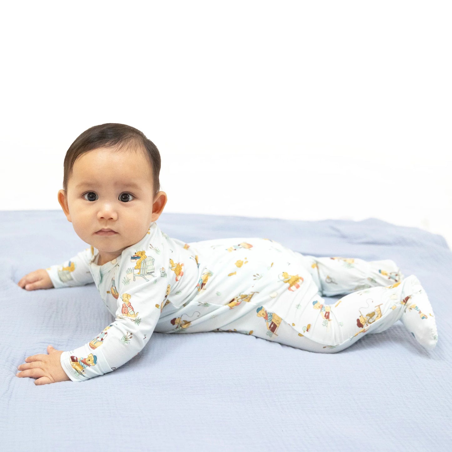 Lake Buddy Dogs- 2 Way Zipper Footie