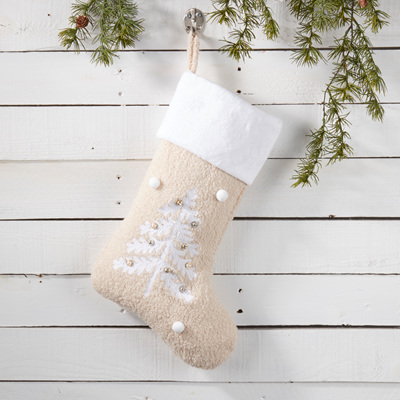 Plush Tree Stocking