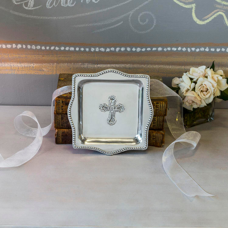 Baby Cross 4" x 4" Tray