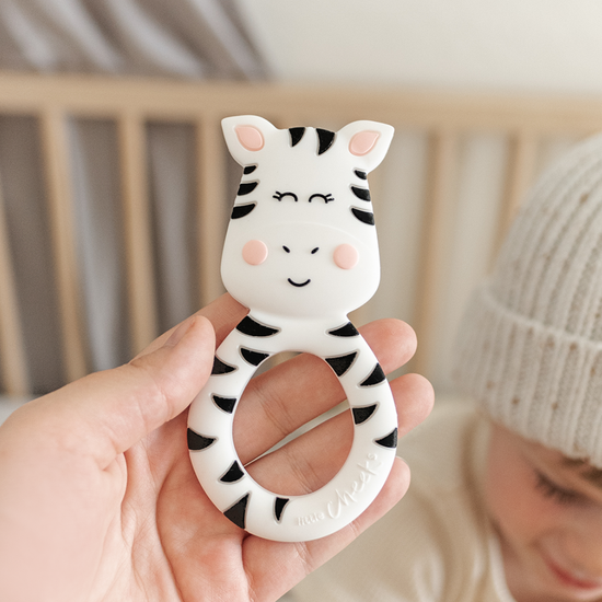 Load image into Gallery viewer, Zebra Teether
