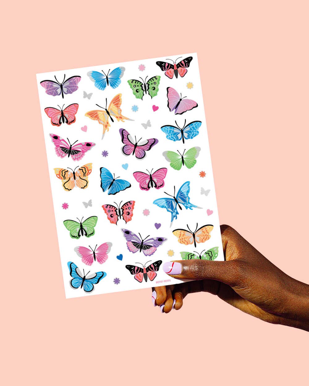 Butterfly Foil Kids Temporary Tattoos, Bday Party, Activity
