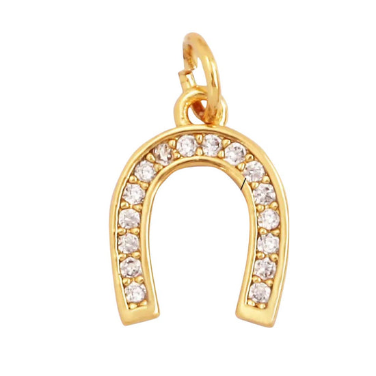 Horeshoe Charm For Charm Bar & Charm Necklaces