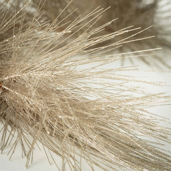 Load image into Gallery viewer, Champagne Metallic Pine Garland
