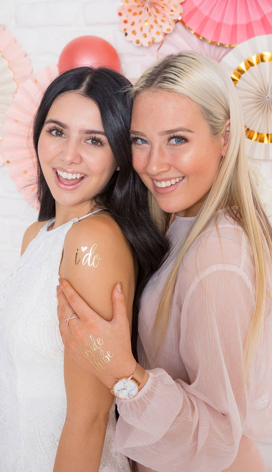 Bride to Be Tattoo Set