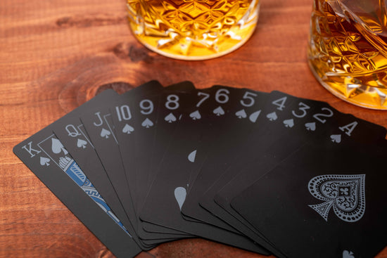 Load image into Gallery viewer, Men&amp;#39;s Black Edition Waterproof Card Deck
