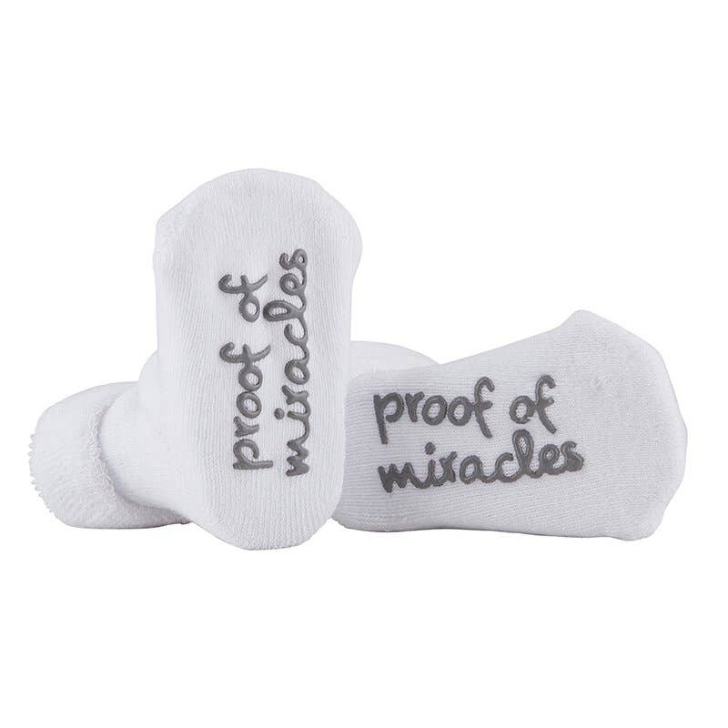 Proof of Miracles Baby Socks 3-12M