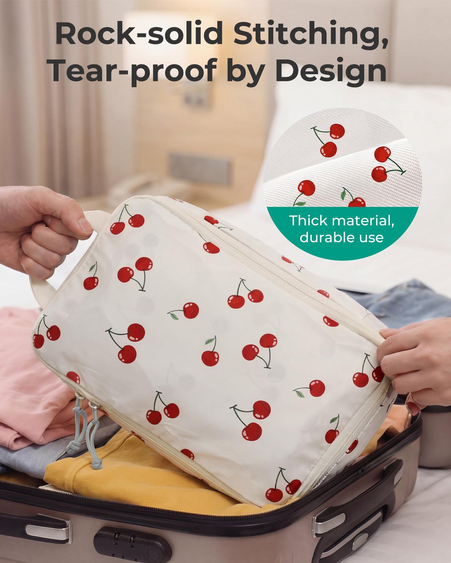 BAGSMART Compression Packing Cubes for Travel Essentials