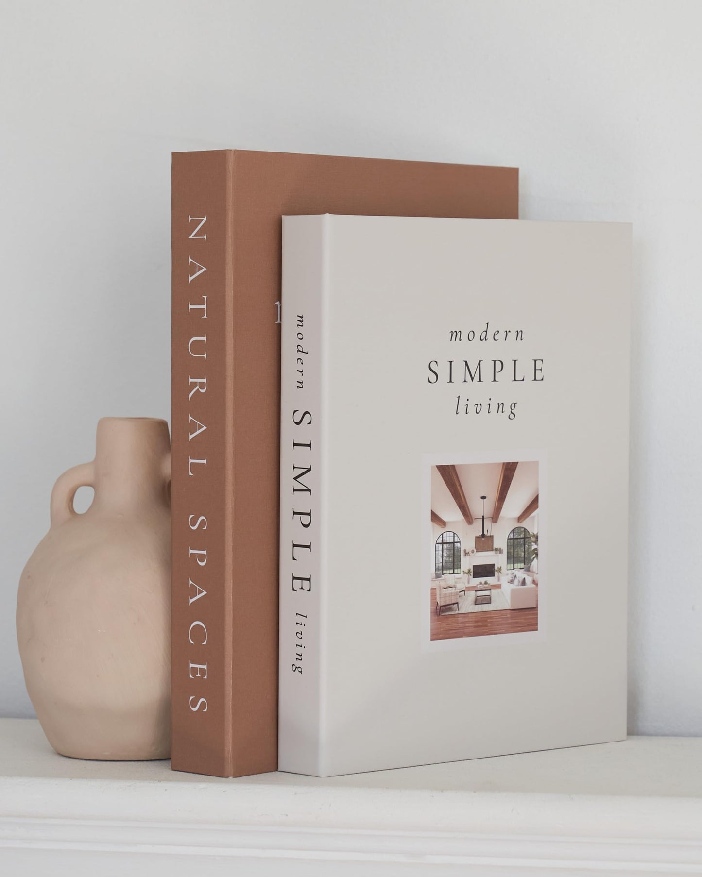 ZICOTO Beautiful Decorative Books Set of 2 for Your Coffee Table & Shelf