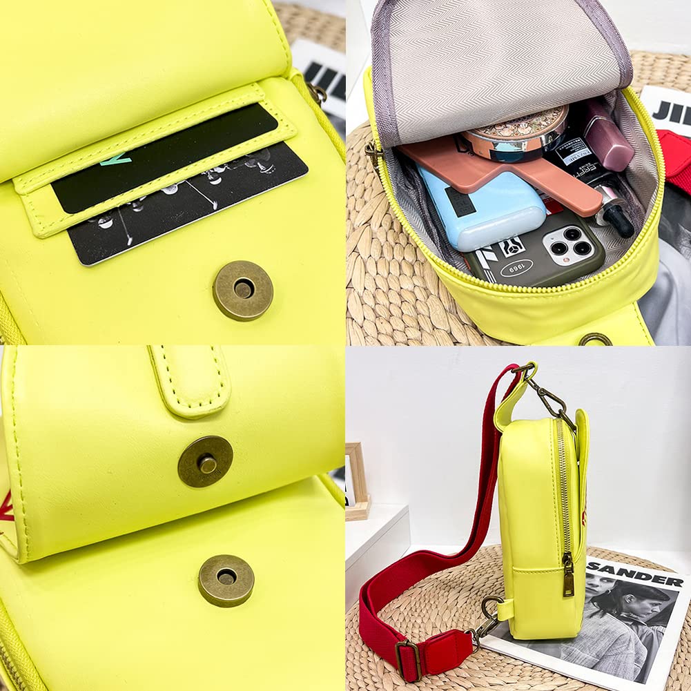 Pu Leather Football Print Sling Bag For Women, American Baseball Rugby Sports Chest Bag, Men's Travel Crossbody Bag