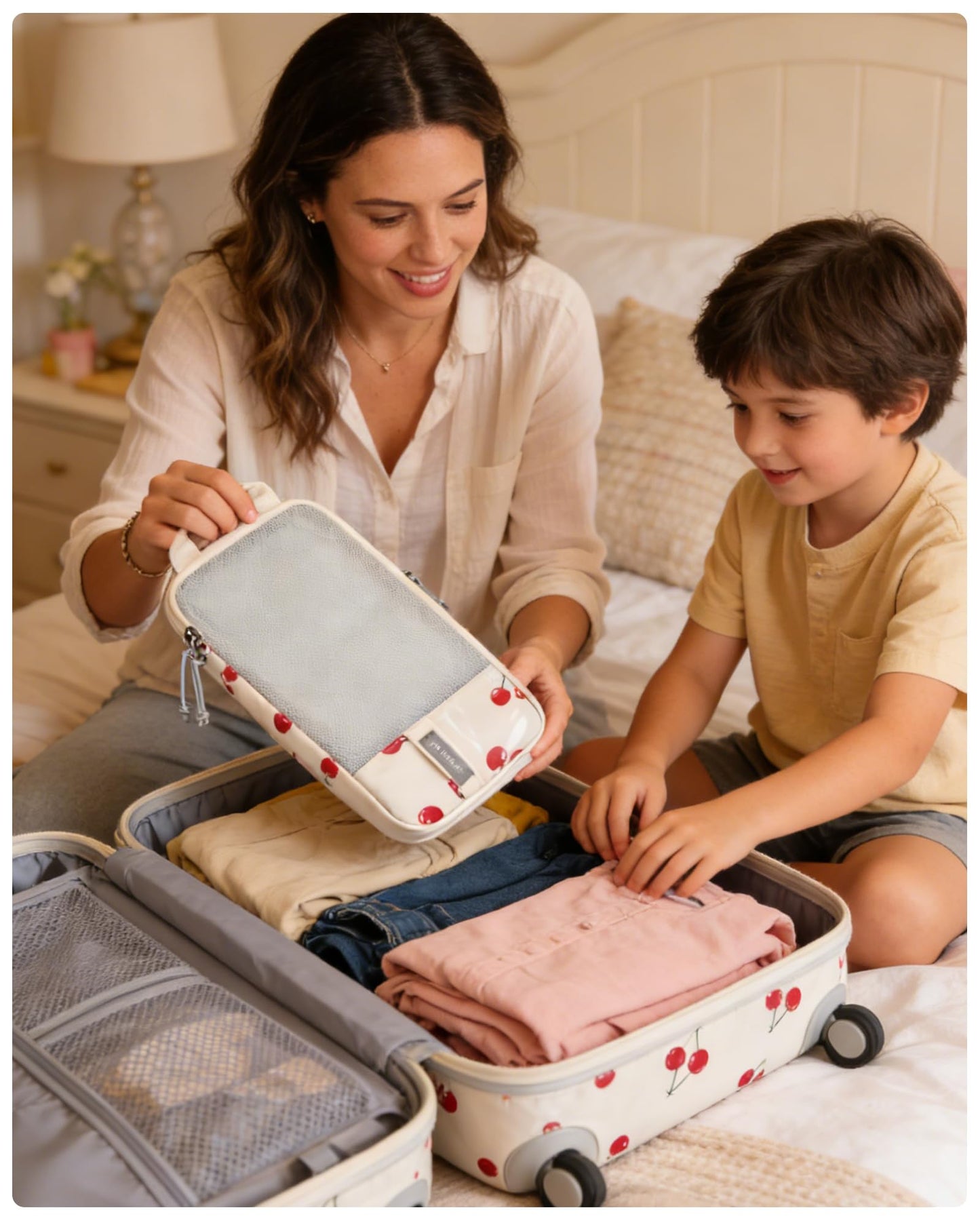 BAGSMART Compression Packing Cubes for Travel Essentials