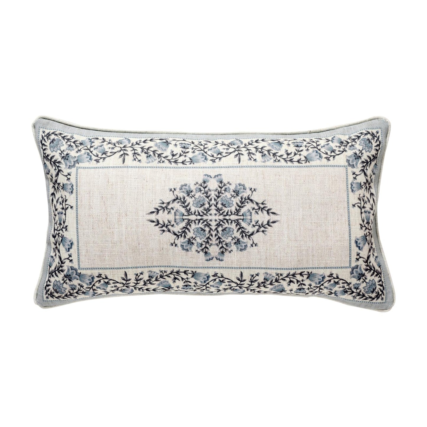 ISAENNE Designer Vintage Square Throw Pillow Cover,Set of 2,18"x18"