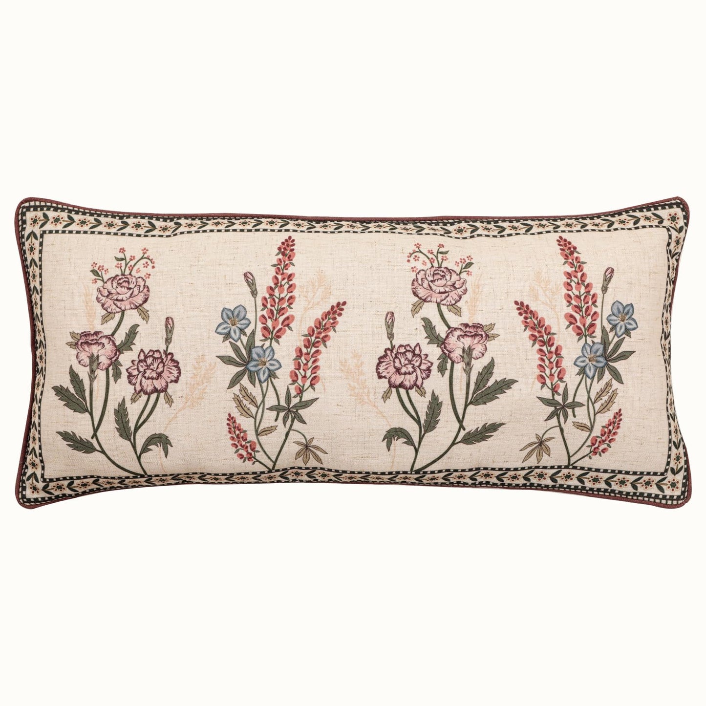 ISAENNE Designer Vintage Square Throw Pillow Cover,Set of 2,18"x18"